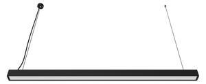 LED таванен/висящ полилей на кабел LED/44W/230V 6000K 120 cm черен