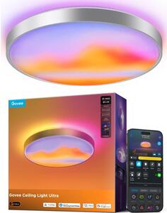 Govee - LED RGBICWW димируемо таванно осветително тяло LED/55W/230V Ø 53 см Matter Wi-Fi