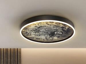 STONE LED CCT - ЧЕРНА 60D ЛАМПА ЗА ТАВАН