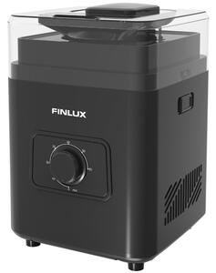 Машина за сладолед Finlux FCRM-2425W, капацитет 0.8 л, мощност 100 W, вграден компресор (самоохлаждаща), работа до 60 мин, тип охлаждане R600a, бял