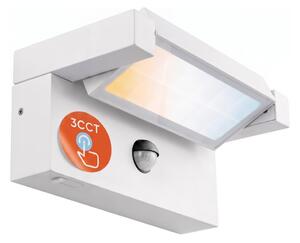 LED външно стенно осветително тяло със сензор LED/25W/230V IP54 бяло