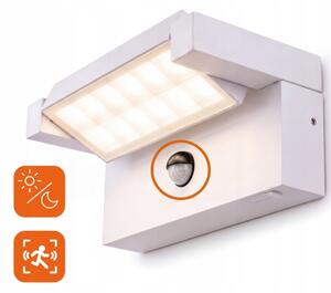 LED външно стенно осветително тяло със сензор LED/25W/230V IP54 бяло