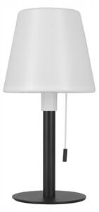 LED Димируема соларна лампа LED/2W/5V USB 1200 mAh IP44 бяла/черна