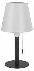 LED Димируема соларна лампа LED/2W/5V USB 1200 mAh IP44 бяла/черна