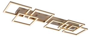 Rabalux 71499 - LED димируемо таванно осветително тяло FATMA 40W/230V 3000-6500K 33x100 cm златисто+ДУ
