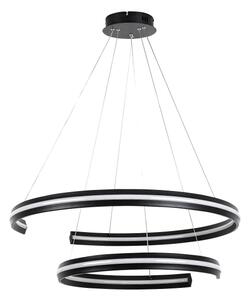Rabalux 72052 - LED димиращ полилей на кабел ZADIE 80W/230V 3000-6500K черен+ДУ
