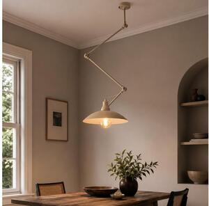 Brilagi - LED полилей на прът IRONBEAM 1xE27/60W/230V бежов