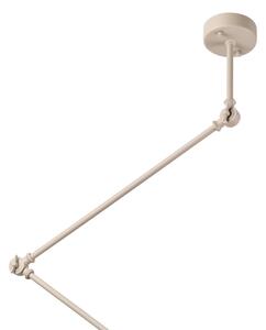 Brilagi - LED полилей на прът IRONBEAM 1xE27/60W/230V бежов