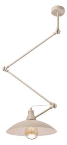 Brilagi - LED полилей на прът IRONBEAM 1xE27/60W/230V бежов