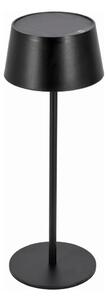 LED димируема соларна лампа с докосване LED/3W/5V USB 1800 mAh IP44 черна