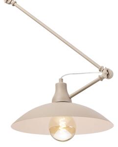 Brilagi - LED полилей на прът IRONBEAM 1xE27/60W/230V бежов