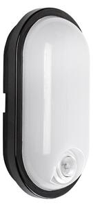 Rabalux 77231 - LED външно таванно осветително тяло с сензор HORT2 15W/230V IP65 черно