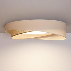 BRILAGI- LED димируемо осветително тяло VELVET TWIST LED/36W/230V CCT Ø 65 см WT крем./беж. + с ДУ