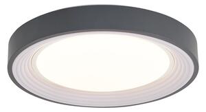 Модерна таванна лампа сива с бяло 38 см вкл. LED димируема RGB - Kanton