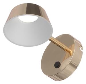 Open Design OR86539 - LED стенен аплик TIMO, LED/6W/230V, 3000/4500/6500K, месинг