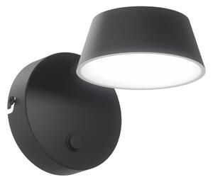 Open Design OR86522 - LED стенна лампа TIMO LED/6W/230V 3000/4500/6500K черна