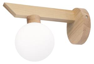 Стенно осветително тяло ANTONIO 1xG9/5W/230V дъб/бяло