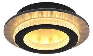 Globo 48042-12G - LED таванно осветително тяло JAYDEN LED/12W/230V Ø 20 см, черно