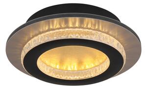 Globo 48042-12G - LED таванно осветително тяло JAYDEN LED/12W/230V Ø 20 см, черно