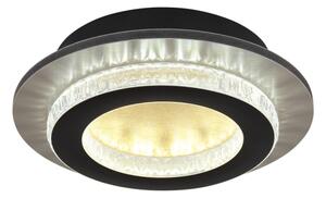 Globo 48042-12G - LED таванно осветително тяло JAYDEN LED/12W/230V Ø 20 см, черно