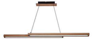 LED полилей на кабел SENTO LED/19W/230V дървен