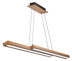LED полилей на кабел SENTO LED/19W/230V дървен