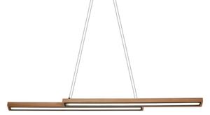 LED полилей на кабел SENTO LED/19W/230V дървен