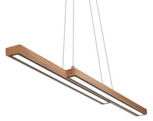 LED полилей на кабел SENTO LED/19W/230V дървен
