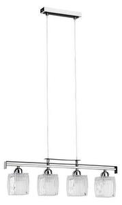 Полилей на кабел ALMA 4xE14/10W/230V лъскав хром