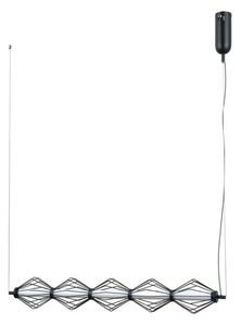 ITALUX PND-34403-5-BK - LED полилей на кабел SEVILLA LED/25W/230V 3000K черен