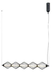ITALUX PND-34403-5-BK - LED полилей на кабел SEVILLA LED/25W/230V 3000K черен