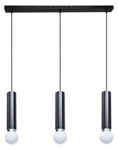 ITALUX PND-33849-3-BK - Полилей на кабел MACERA 3xE27/40W/230V черен