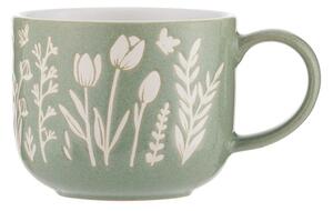 Зелена керамична чаша 400 ml In The Meadow – Mason Cash