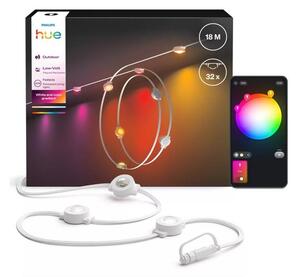 Philips - LED RGBW димируема външна гирлянда Hue FESTAVIA 32xLED 18m IP65