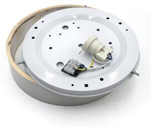 Плафон NATURAL 1xE27/15W/230V Ø 27,5 см бор/бял