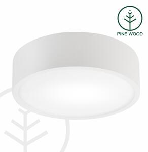 Плафон NATURAL 1xE27/15W/230V Ø 27,5 см бор/бял