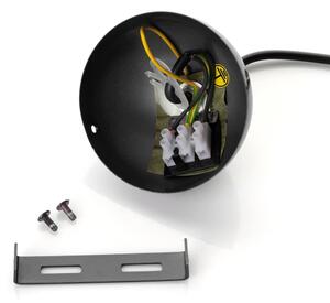 Brilagi - LED полилей на кабел METALO 1xE27/40W/230V Ø 60 cm черен/меден
