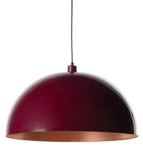 Brilagi - LED полилей на кабел METALO 1xE27/40W/230V, диаметър 40 см, бордо/меден