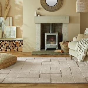 Килим Шахматна дъска Natural 120X170 cm, Flair Rugs