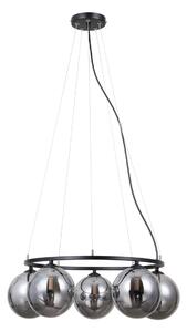 Висяща лампа MOLITE PND-1098-5R-BK ITALUX