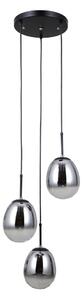 Висяща лампа MEOLO PND-40825-3-BK ITALUX