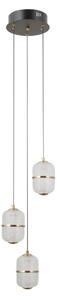 Висяща лампа ALANI PND-34375-3-BK ITALUX