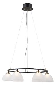 Висяща лампа MONTIELA PND-34374-6-BK ITALUX