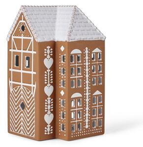 Керамичен свещник за чаена свещ Gingerbread Lighthouse – Kähler Design
