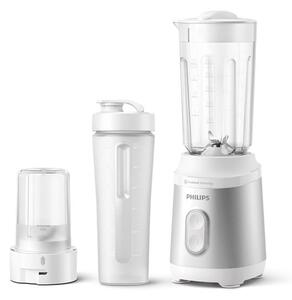 Блендер Philips HR2512/90, 350W, нож от неръждаема стомана, без BPA, технология ProBlend, бял