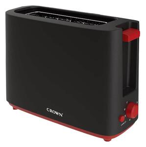 Тостер Crown CT50SNGL, тавичка за трохи, 500W