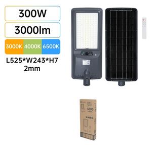 Aigostar - LED соларна улична лампа със сензор LED/300W/3,2V 3600mAh + дистанционно управление