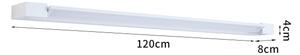 BRILAGI - LED Външно стенно осветително тяло AQUA LINE LED/36W/230V 120 cm IP44 бяло