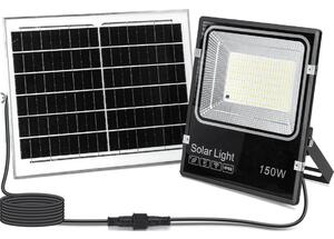 Aigostar-LED Соларен LED прожектор/150W/3,2V 3000mAh 3000K/4000K/6500K IP66 + дистанционно управление