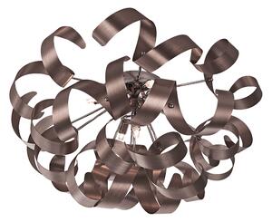 Плафон RIBBON, кафяв, 5xG9